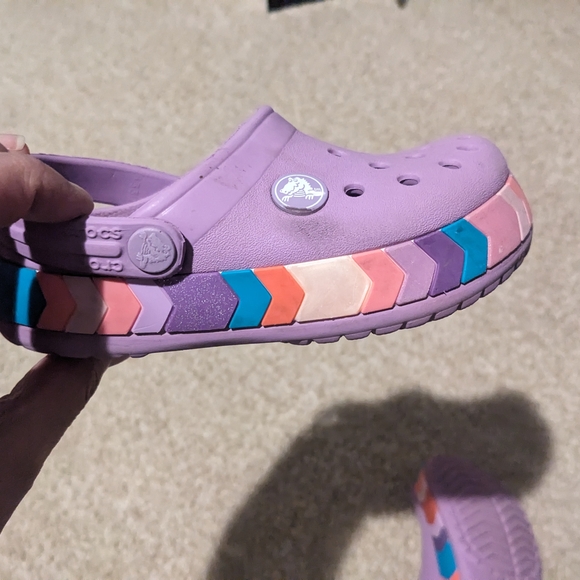 Kids Purple Clogs - Picture 3 of 6